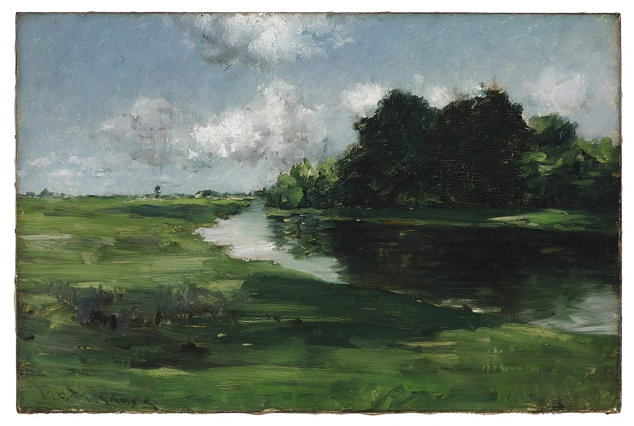 Paesaggio di Long Island dopo un acquazzone (After the Shower) - Indianapolis Museum of Art